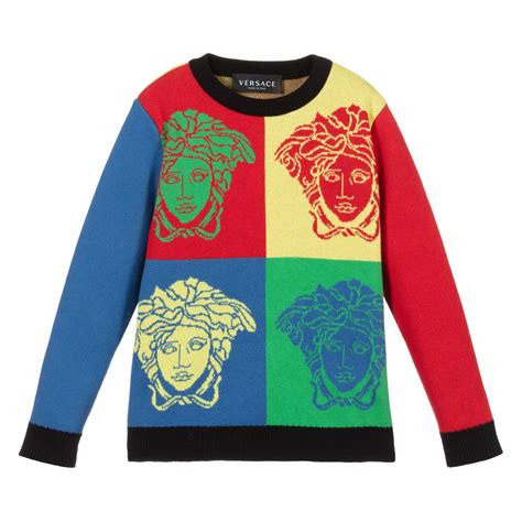 versace kids jumper|versace sweaters for women.